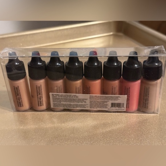 💎NEW IN BOX💎Temptu Airbrush Perfect Canvas Blush & Highlighter Starter Set - Picture 11 of 11